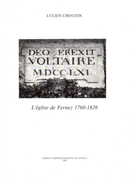 Deo erexit Voltaire. Lucien Choudin (1983)